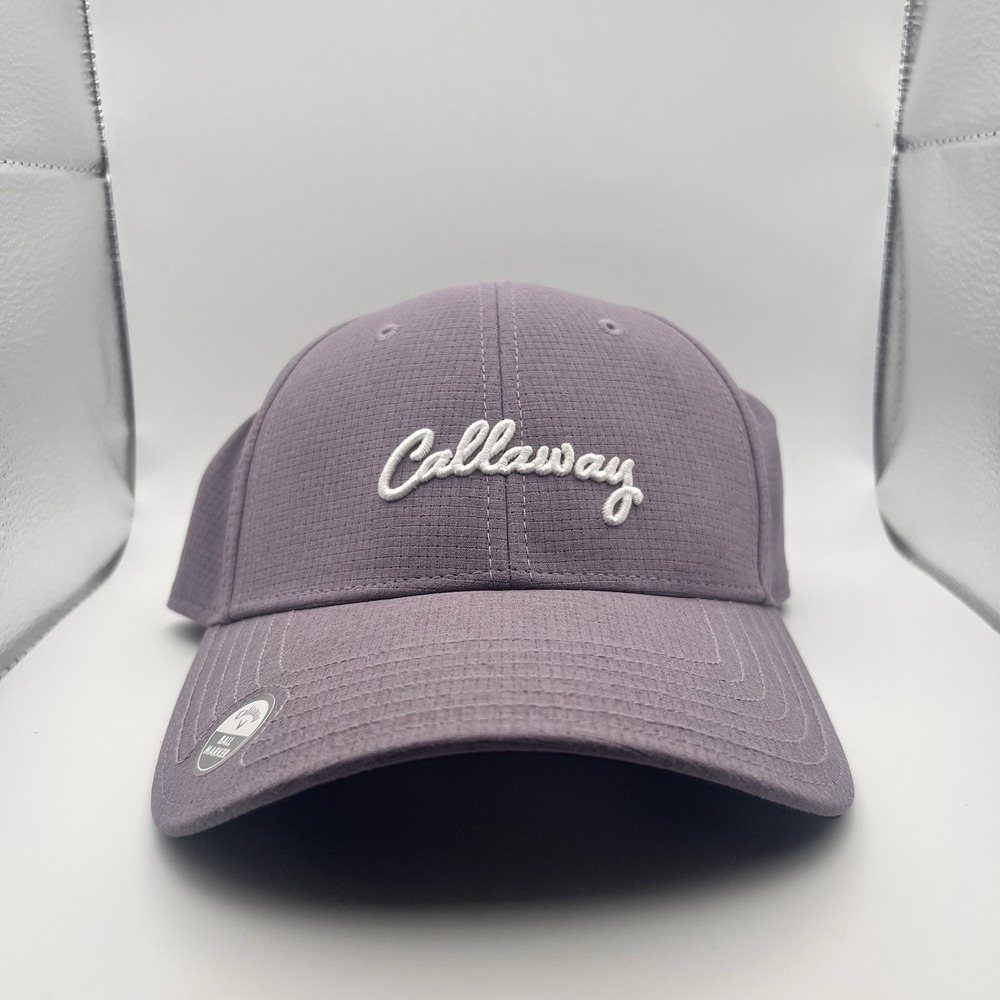 Odyssey Golf Hat Mens Purple Callaway Ball Marker Adjustable Performance Cap NWT